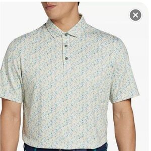 NWT Walter Hagan Men's Fresco Lemon Sorbet and Polo Shirt Size Small